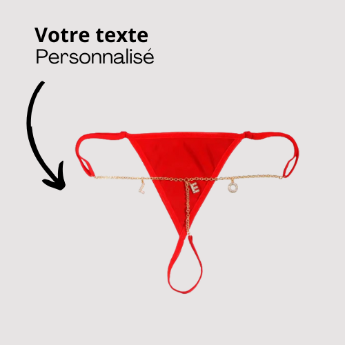 String chaîne personnalisé