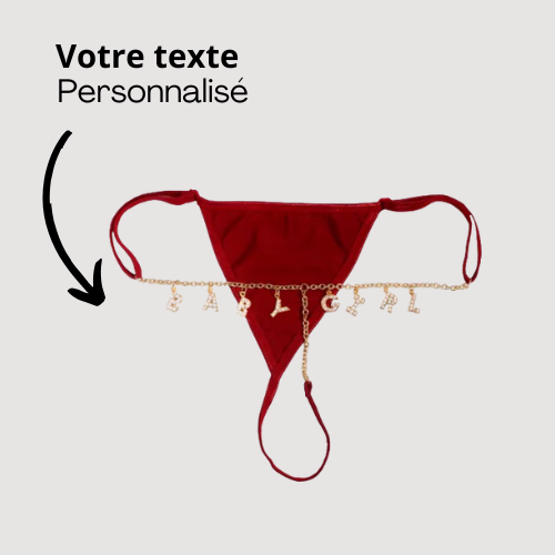 String chaîne personnalisé